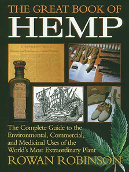 Title details for The Great Book of Hemp by Rowan Robinson - Available